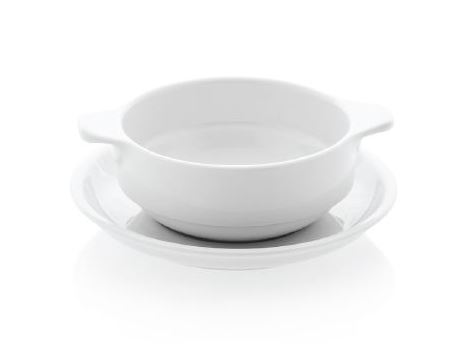 Consomme Bowl & Plate