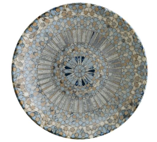 Luca Mozaik Porselen Bloom Çukur Tabak 23 cm