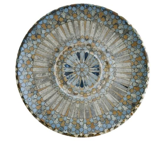 Luca Mozaik Porselen Gourmet Kase Tabağı 19 cm