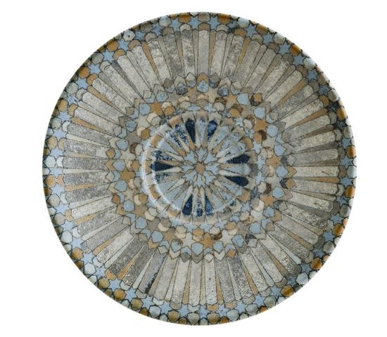 Luca Mozaik Porselen Kahve Fincan Tabağı 16 cm