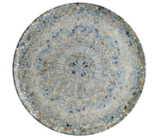 Luca Mozaik Porselen Pizza Tabağı 32 cm