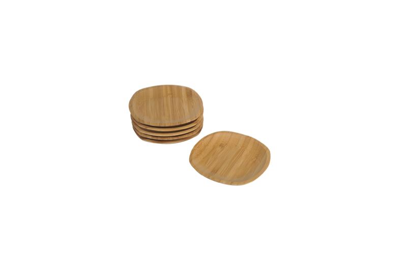 Silva-6 Pcs Square Saucer
