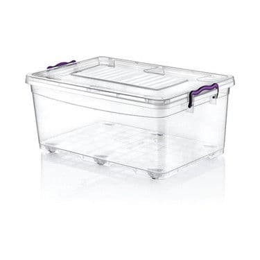 40 LT TEKERLİ KİLİTLİ  SAKLAMA KABI