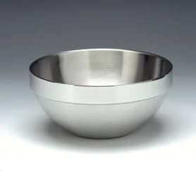 ÇELİK KASE çift cidarlı  R-23* h 10,5 cm