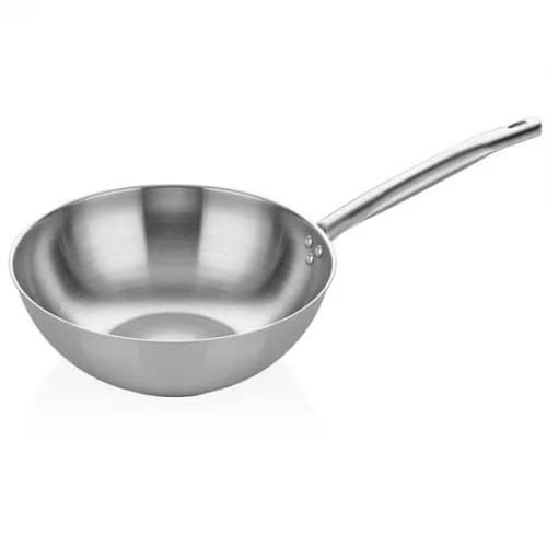 ÇELİK WOK TAVA 26CM - PASLANMAZ SAP