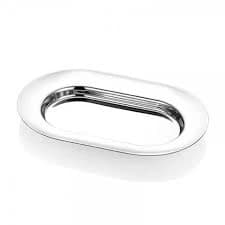 PASLANMAZ OVAL ESPRESSO TEPSİ 12*19CM