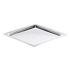 PASLANMAZ KARE TEPSİ 12*12CM