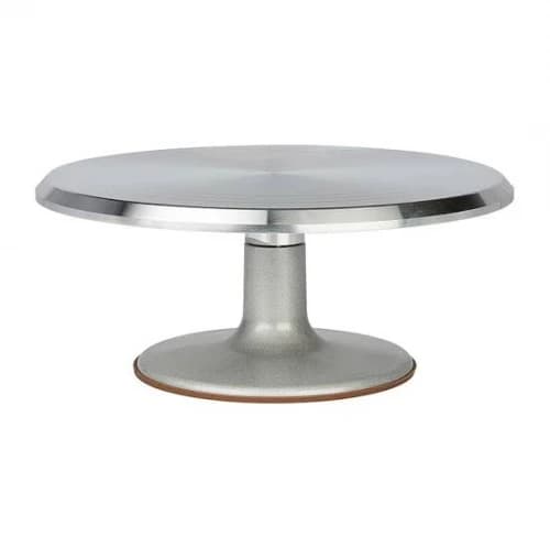 METAL DÖNERLİ PASTA SIVAMA STANDI 30 CM