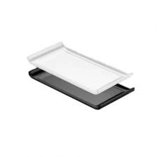 A.BÜFE PASTAHANE SUNUM TEPSİ 30x15x3cm    SİYAH-BEYAZ