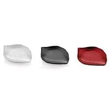 AÇIK BÜFE SUNUM YAPRAK MİNİMAL 11,4x8,6x2 cm SİYAH-BEYAZ-KIRMIZI
