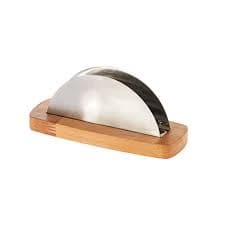 OVAL PEÇETELİK AHŞAP STANDLI