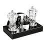 4,LÜ AKRİLİC MENAJ SET 20X12X H3 CM ŞEFFAF