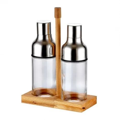 AHŞAP STANDLI 2 ' Lİ YAĞLIK TK. 300 cc