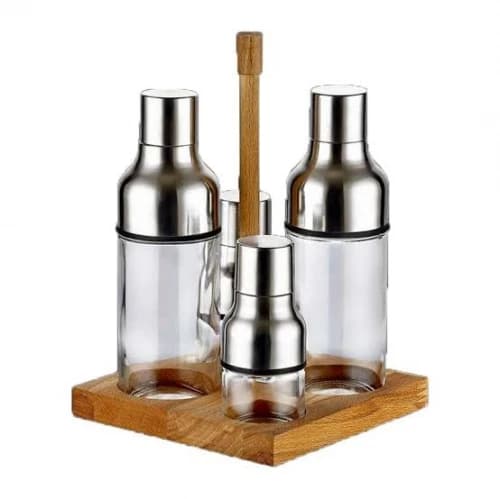 AHŞAP STANDLI 4' LÜ YAĞLIK TK. 300 cc