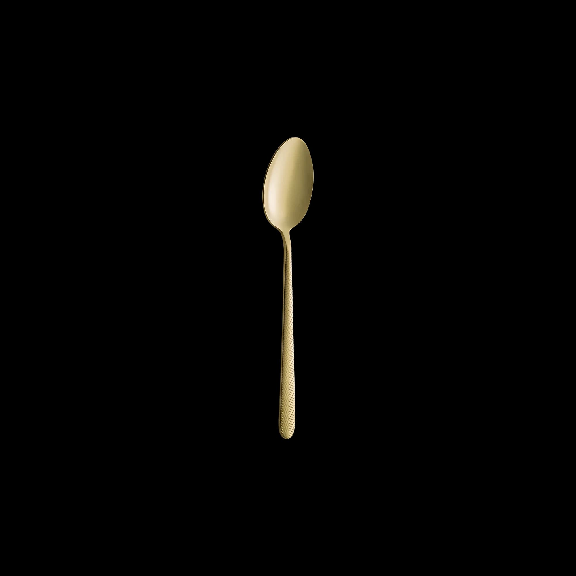 Illusion Mat Gold Kahve Kaşığı 13cm
