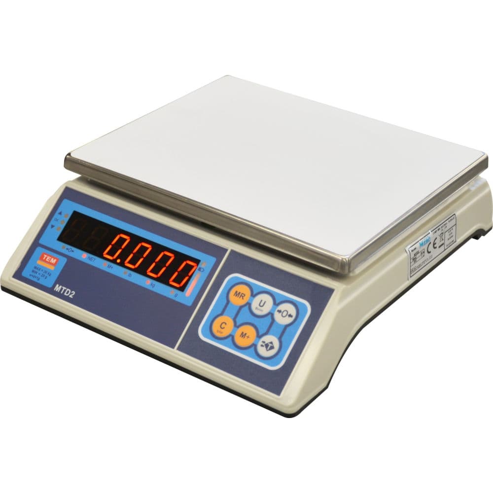 TEM MTD1 LCD EKRAN 30 KG TERAZİ 
