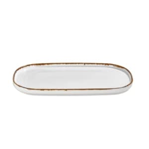 GLEAM HELIX 34 CM OVAL TABAK 34cm x 23cm