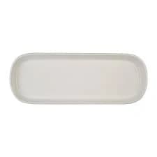 Transparan Mesa Oval Kayık 47 cm