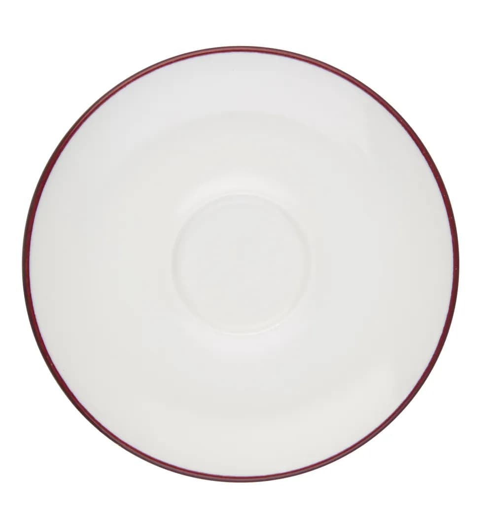 Modest Maroon Lona Espresso Tabağı 12 cm