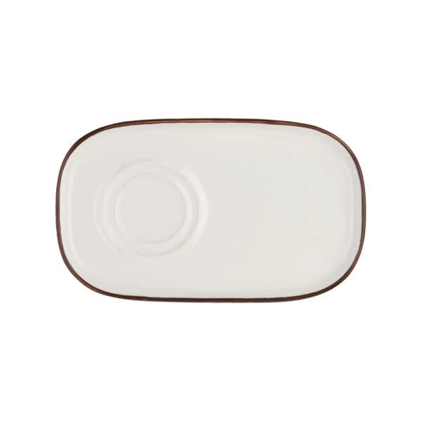 Modest Brown Mesa Sunum Tabağı 22 cm