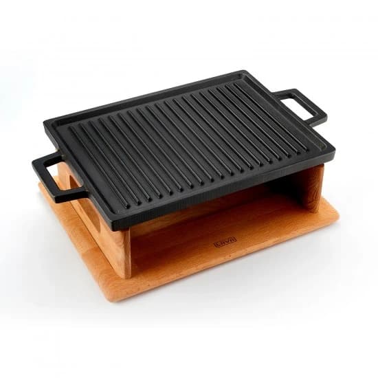 HOT PLATE 22X30 AHŞAP STAND - LV AS 128