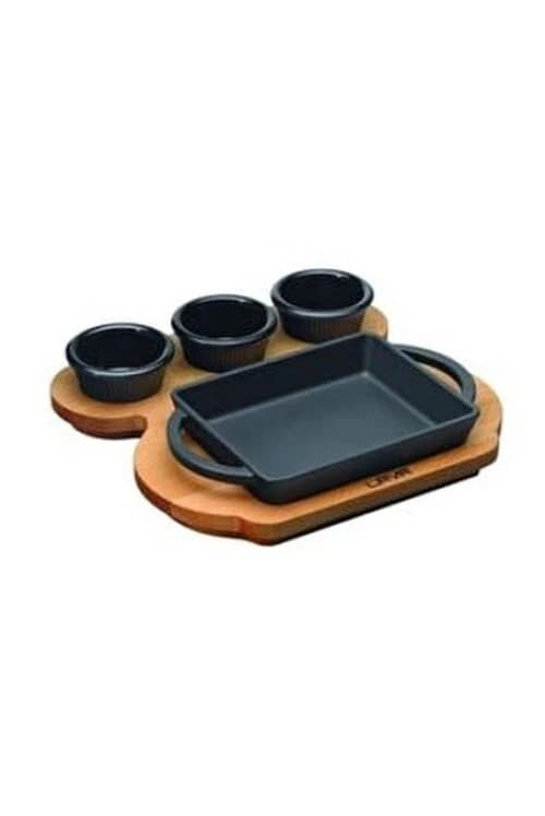 DİKDÖRTGEN TAVA 12X15 AHŞAP ALTLIK STANDI - LV AS 137