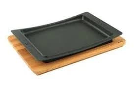 SERVİS TABAĞI 36X24 CM AHŞAP ALTLIKLI - LV AS 173