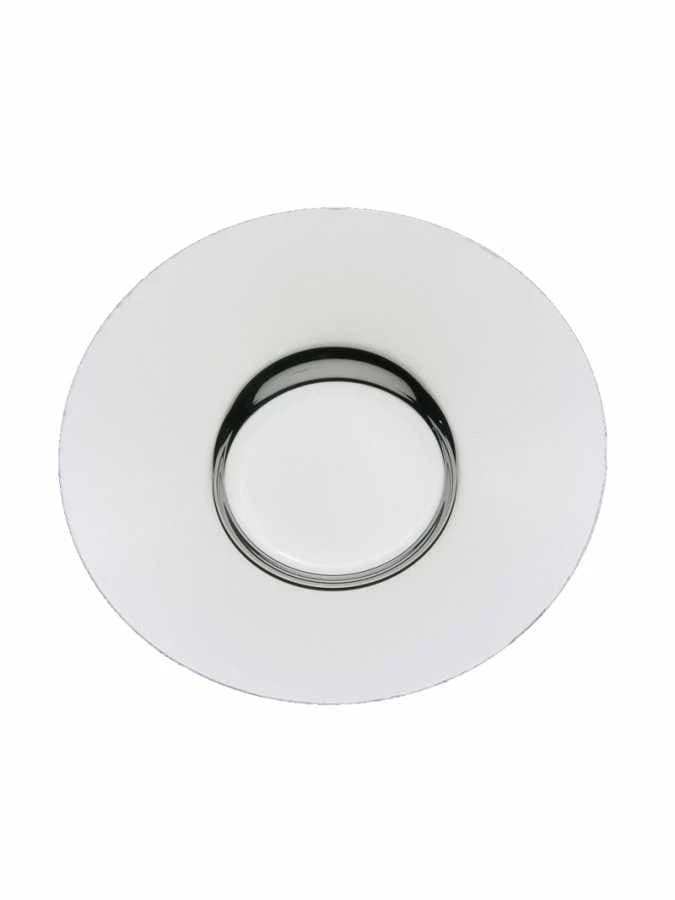 Gümüş Çay Tabak - Büyük Sade