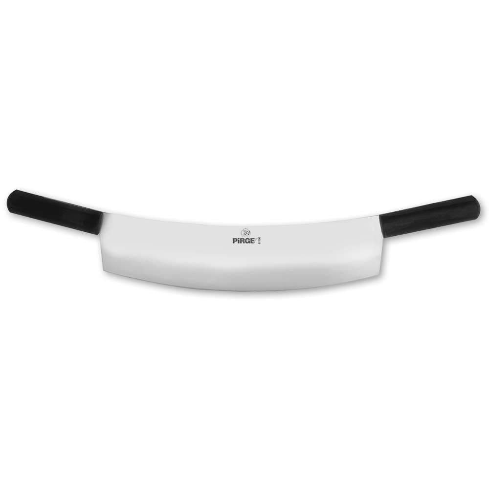 ECCO PASLANMAZ ÇİFT SAPLI KEBAP ZIRHI 40 CM SİYAH