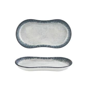 SMOOTH AMBİANCE BLUE 19 CM OVAL TABAK