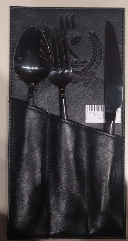 DERİ ÇATAL KAŞIK 13X26