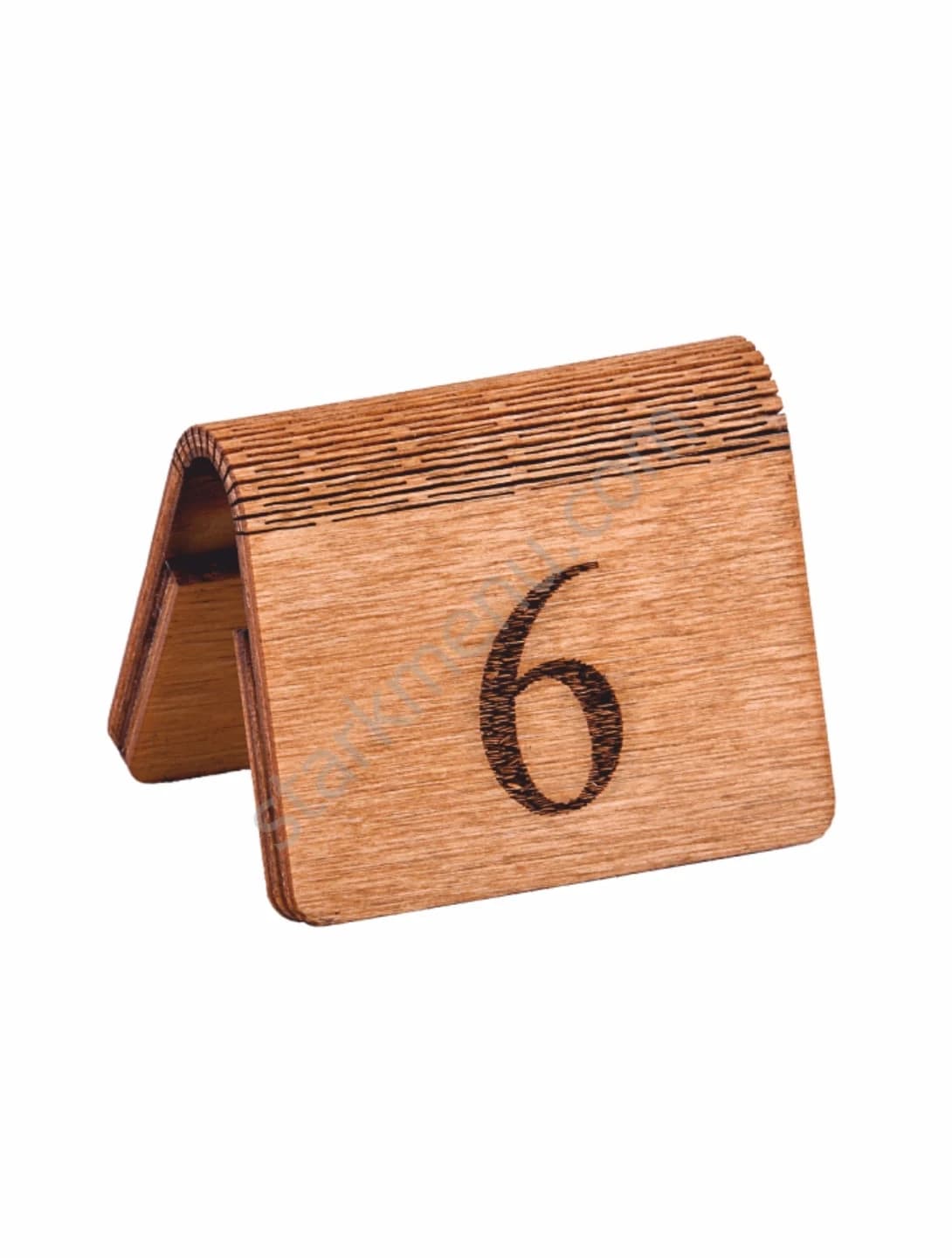 AHŞAP MASA NUMARATÖR 6*5