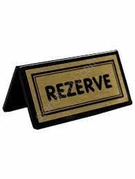 ALTIN METAL + PLEKSİ REZERVE 12*5