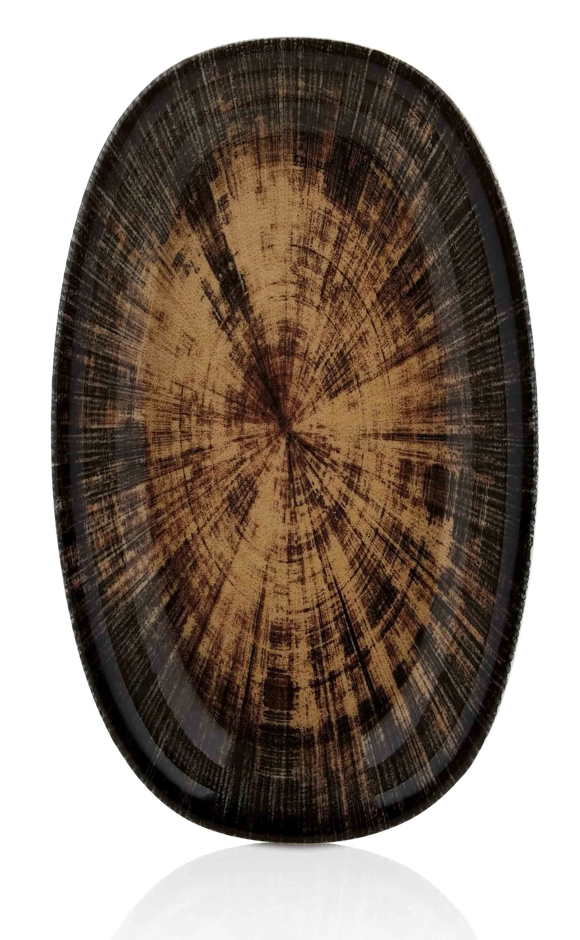 KOLEZYUM ZEST 29 CM OVAL TABAK